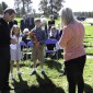 Family at Gravesite